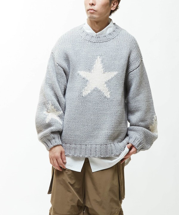 STAR★ LOWGAGE PULLOVER KNIT 詳細画像 2