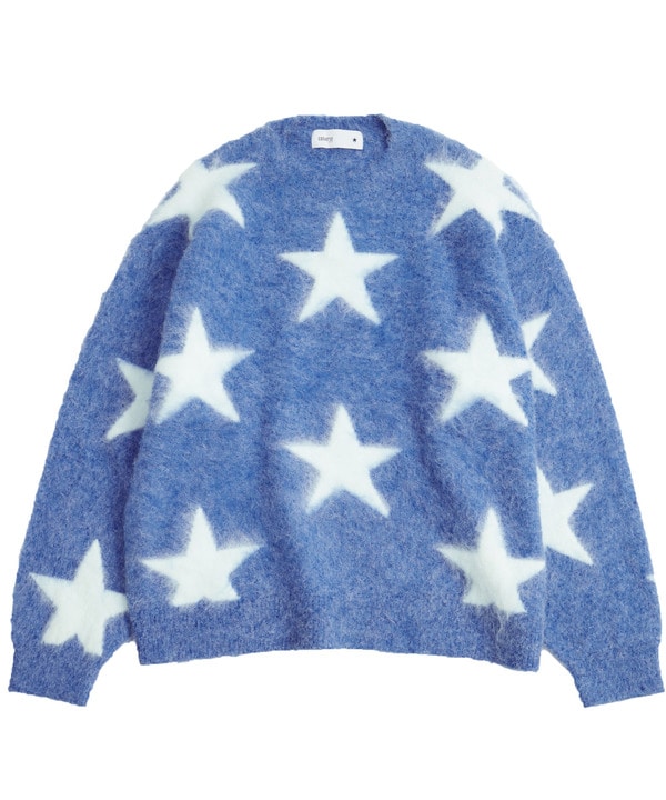 STAR★ SHAGGY PULLOVER KNIT 詳細画像 5