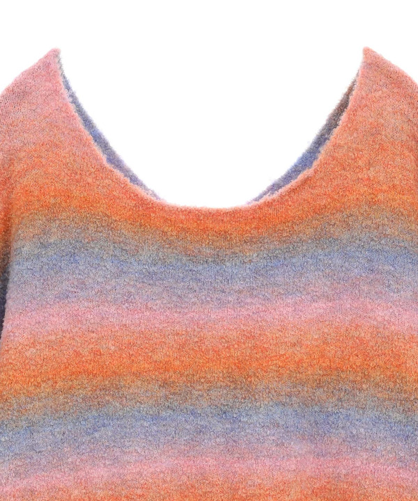 【HL】2WAY GRADATION MOHAIR KNIT 詳細画像 5