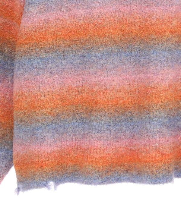 【HL】2WAY GRADATION MOHAIR KNIT 詳細画像 7