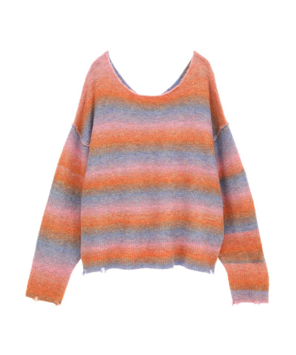 【HL】2WAY GRADATION MOHAIR KNIT 詳細画像 マルチ 1