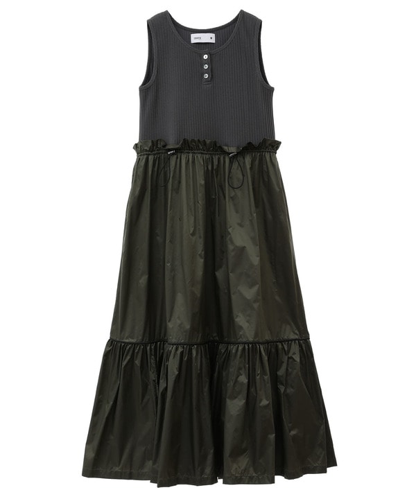 SLEEVELESS DOCKING DRESS 詳細画像 グレー 1