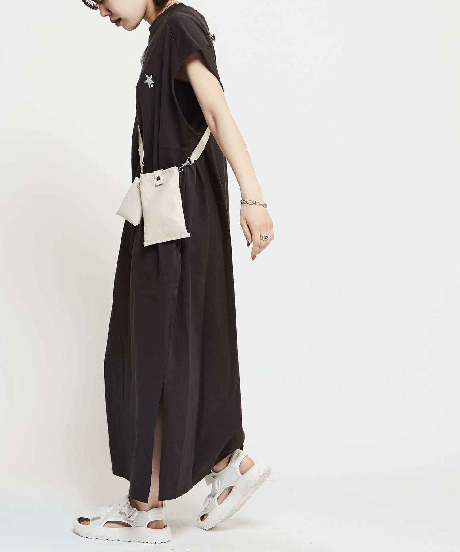 DOLMAN SLEEVE BOX SILHOUETTE DRESS｜CONVERSE TOKYO (コンバース 