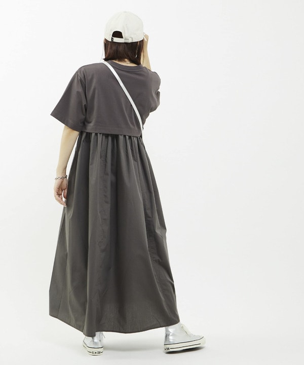 BACK GATHER DOCKING DRESS 詳細画像 9