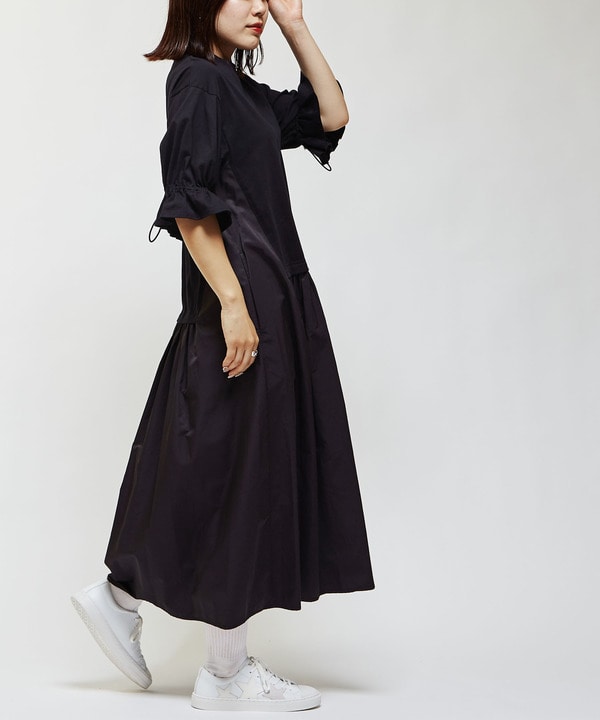 BACK GATHER DRAWSLEEVE  DRESS 詳細画像 1