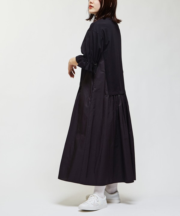 BACK GATHER DRAWSLEEVE  DRESS 詳細画像 3