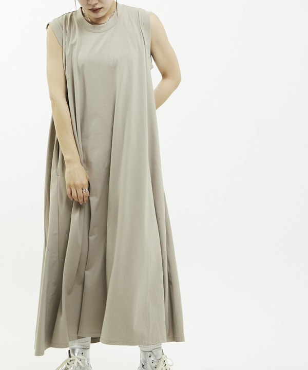 SLEEVELESS VOLUME DRESS 詳細画像 4