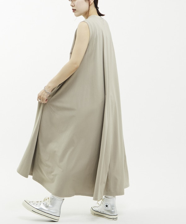 SLEEVELESS VOLUME DRESS 詳細画像 ベージュ 1