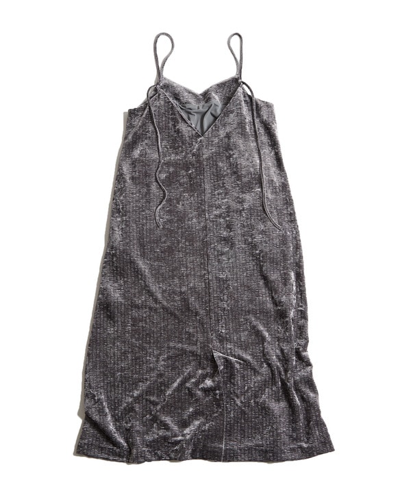 【HL】CRASH VELOR CAMISOLE DRESS 詳細画像 4