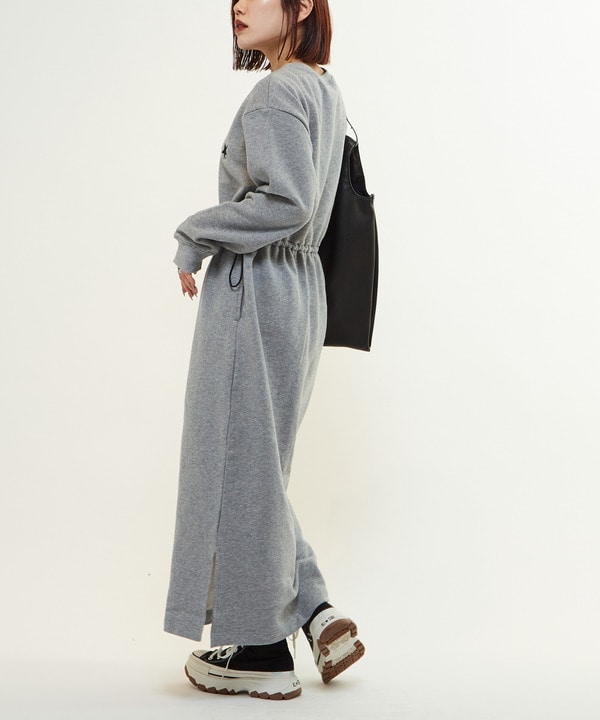 WAIST CORD SWEAT DRESS 詳細画像 7