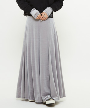 VELOR FLARE SKIRT