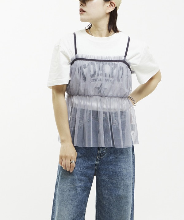 TULLE GATHER CAMISOLE 詳細画像 7