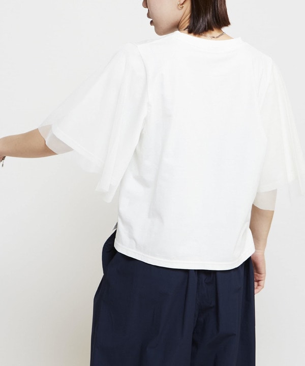 TULLE DOCKING TEE 詳細画像 2