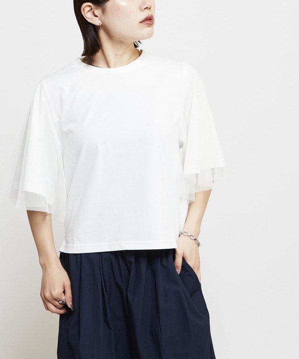 TULLE DOCKING TEE 詳細画像 3