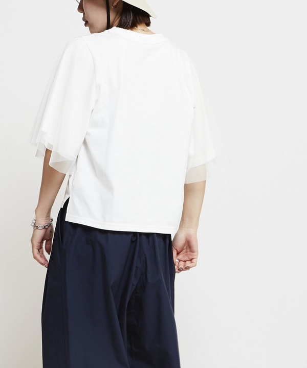 TULLE DOCKING TEE 詳細画像 5