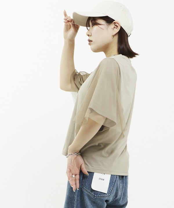 TULLE DOCKING TEE 詳細画像 9