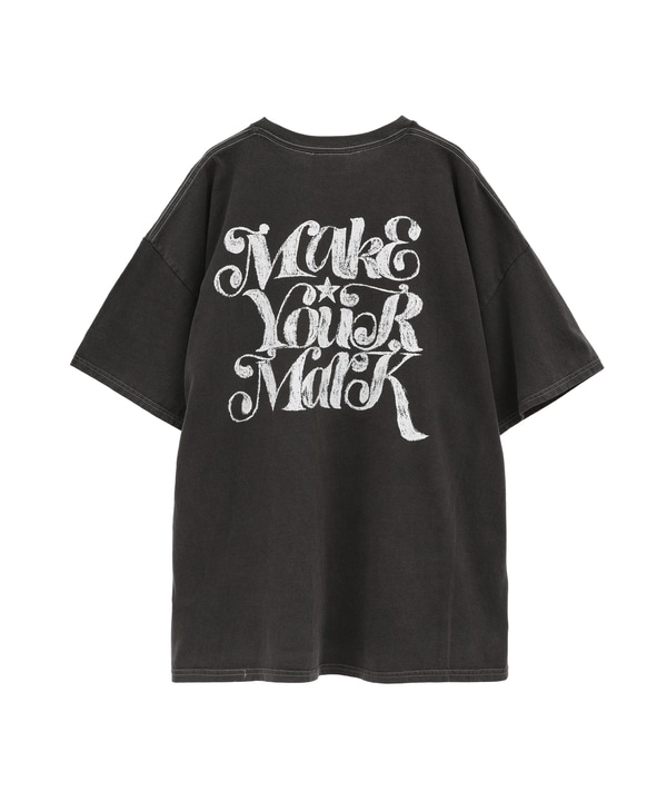 【MAKE YOUR MARK】PIGMENT DYE BACK PRINT TEE 詳細画像 22