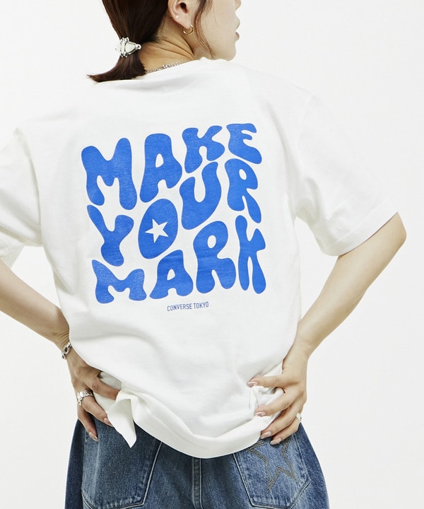 MAKE YOUR MARK BACK LOGO TEE 詳細画像 ホワイト 1