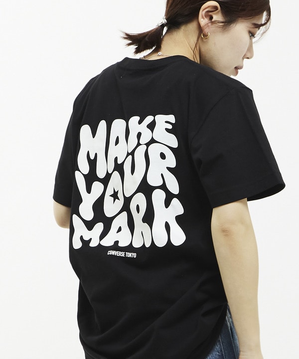 MAKE YOUR MARK BACK LOGO TEE 詳細画像 ブラック 1