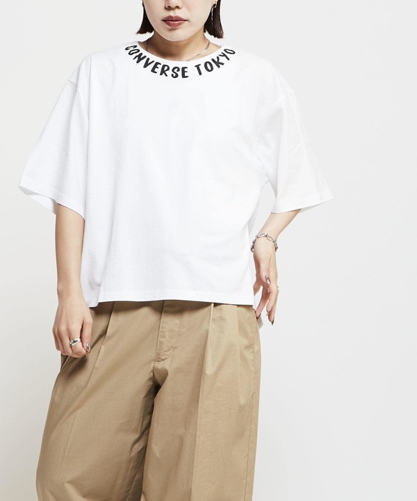 NECK LOGO PRINT TEE 詳細画像 2