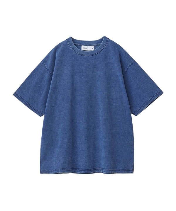 BACK STAR★ PATCH INDIGO TEE 詳細画像 5