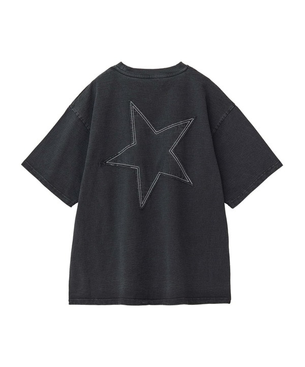 BACK STAR★ PATCH INDIGO TEE 詳細画像 8