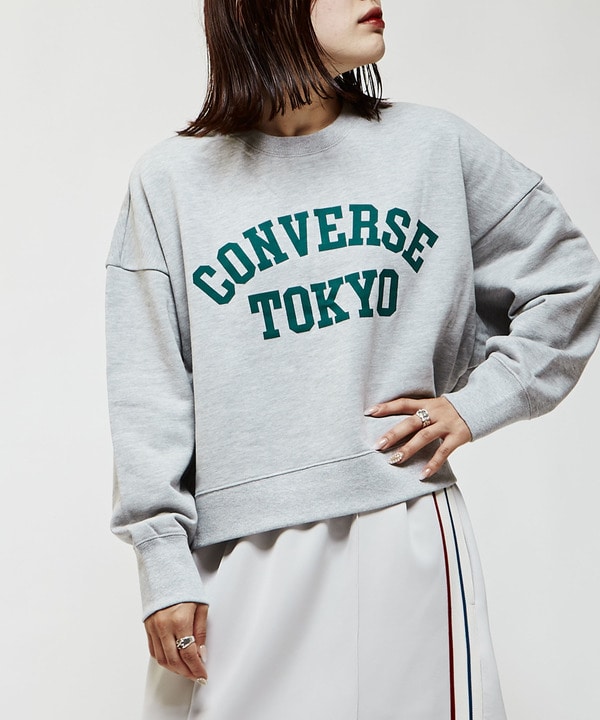 COLLEGE LOGO SHORT SWEAT 詳細画像 1