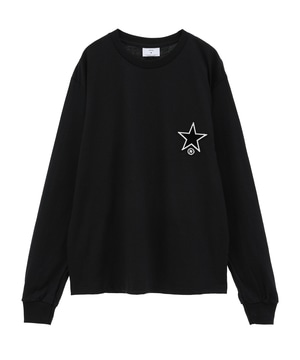 STAR★ TAFTING PATCH LONG SLEEVE TEE