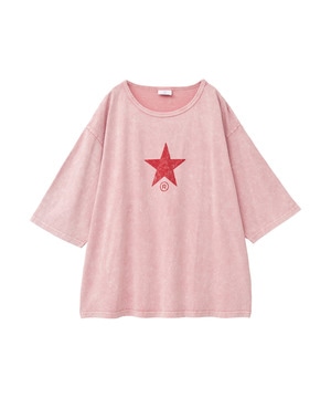 CHEMICAL WASH ONE STAR★ TEE