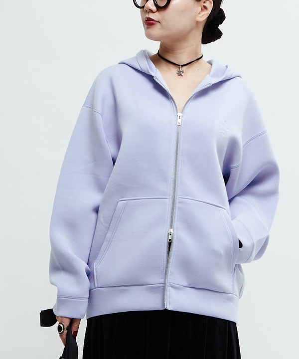 ONEPOINT STAR★ HOODIE PARKA 詳細画像 サックスブルー 1