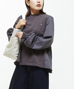 BACK GATHER DOCKING PULLOVER