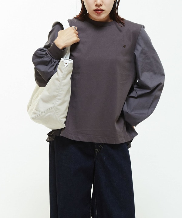 BACK GATHER DOCKING PULLOVER 詳細画像 1