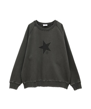 STAR★ DAMAGED SWEAT