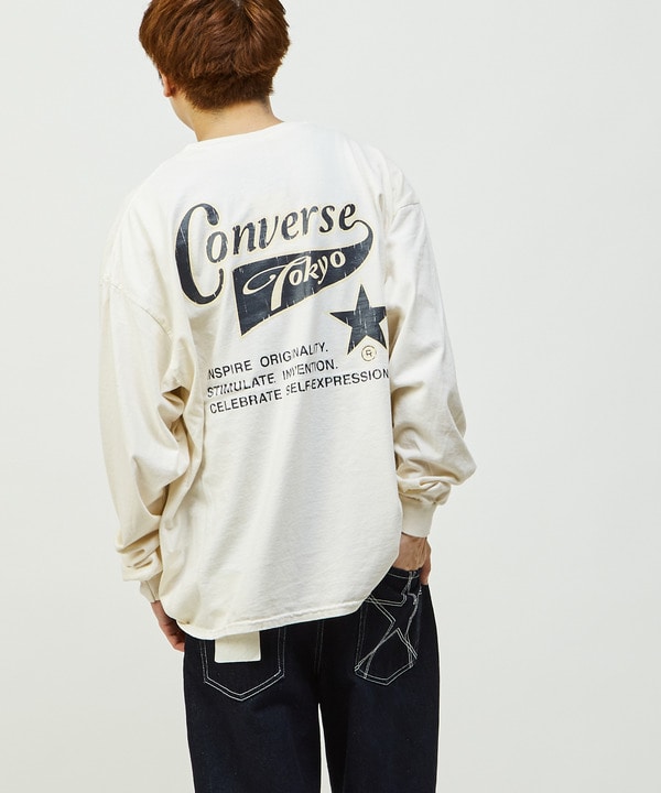 PIGMENT DYE BACK PRINT LONGSLEEVE TEE 詳細画像 6