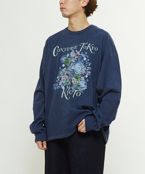 【KYOTO LIMITED】MORNING GLORY LONG-SLEEVED TEE 詳細画像 1