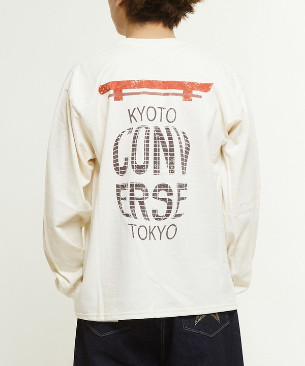 【KYOTO LIMITED】LOGO DESIGN LONG-SLEEVED TEE 詳細画像 2