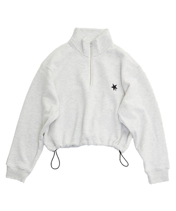 STAR★ HALFZIP SHORT SWEAT 詳細画像 5