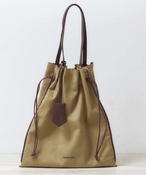 【NEW COLOR】CANVAS GATHERED TOTE BAG