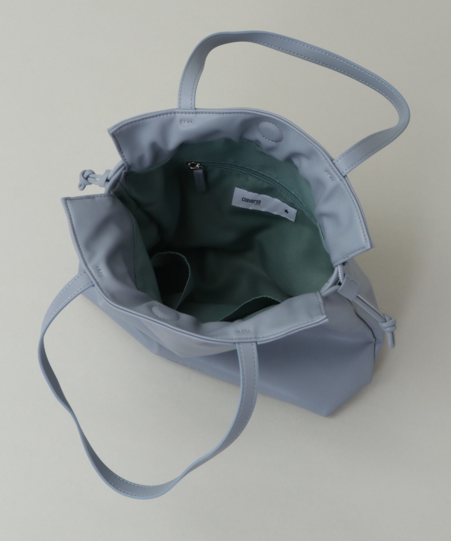 ECO-LEATHER DRAWSTRING TOTE BAG