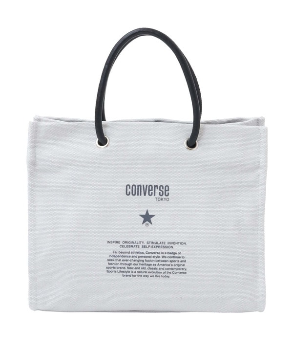 STAR★ LOGO CANVAS SHOPPER TOTE BAG 詳細画像 3