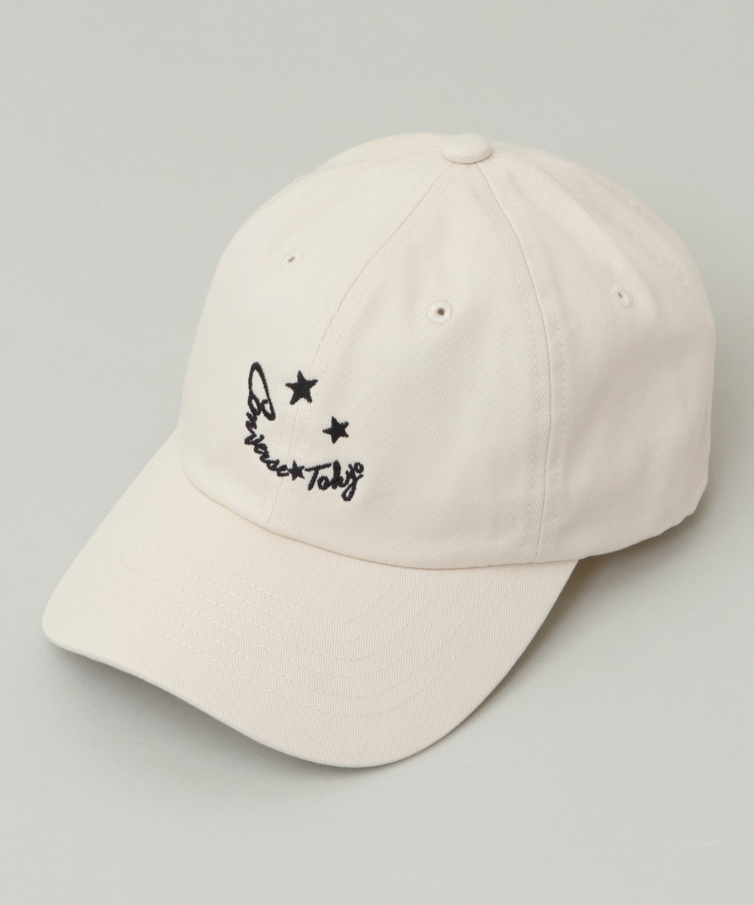 FACE LOGO EMBROIDERY CAP