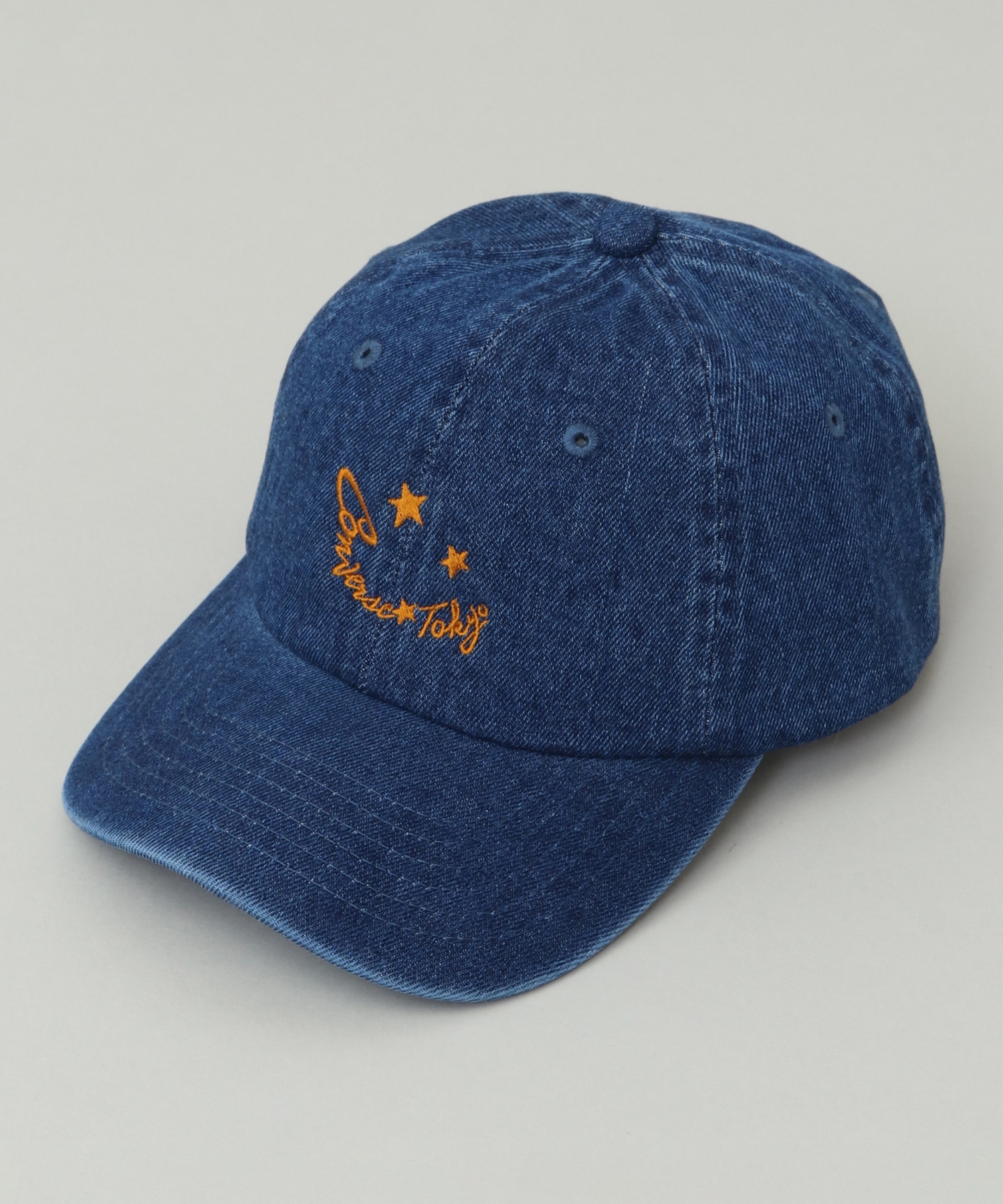 FACE LOGO EMBROIDERY CAP