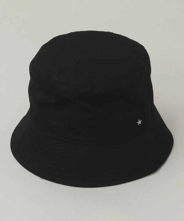 LOGO TWILL BUCKET HAT 詳細画像 ブラック 1