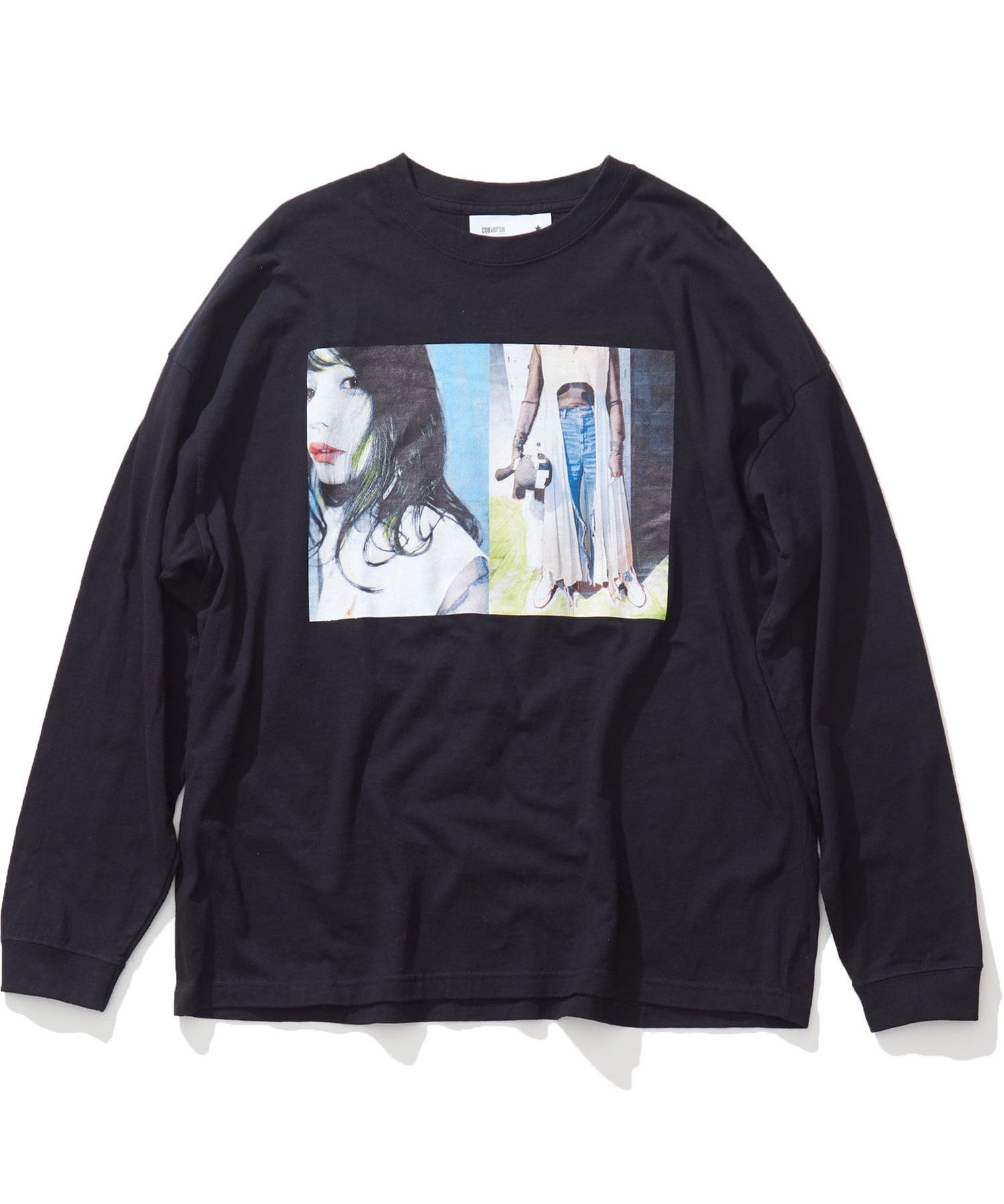 CONVERSE TOKYO×米原康正×似鳥沙也加】PAINT ART LONG SLEEVE TEE(2 