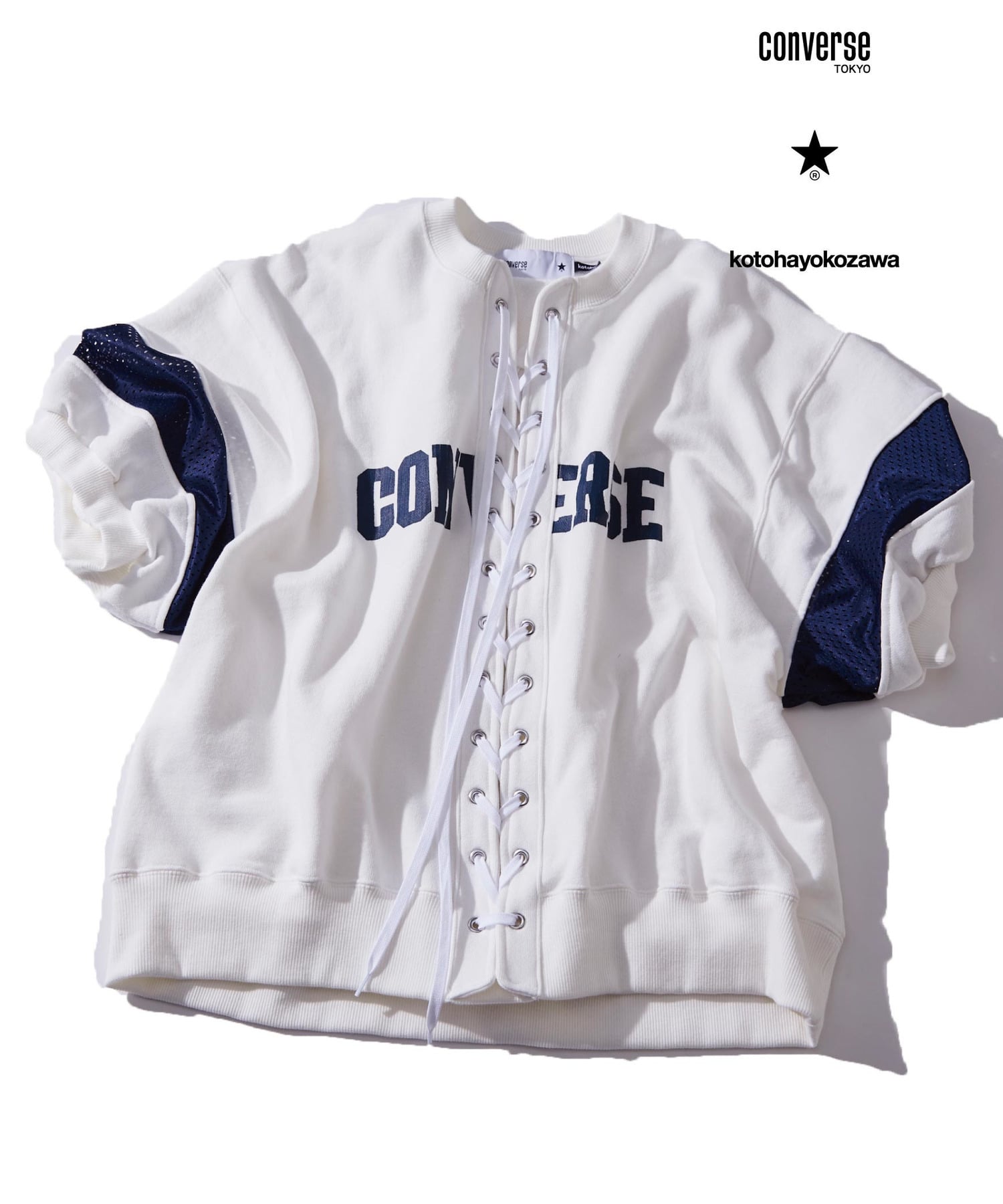 CONVERSE TOKYO × kotohayokozawa】LACEUP LOGO PULLOVER｜CONVERSE 