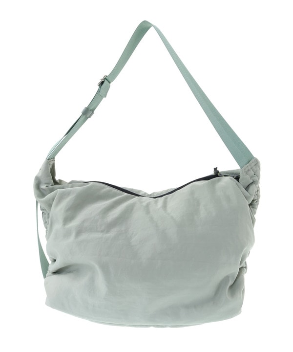 SIDE GATHER NYLON PADDED SHOULDER BAG 詳細画像 6