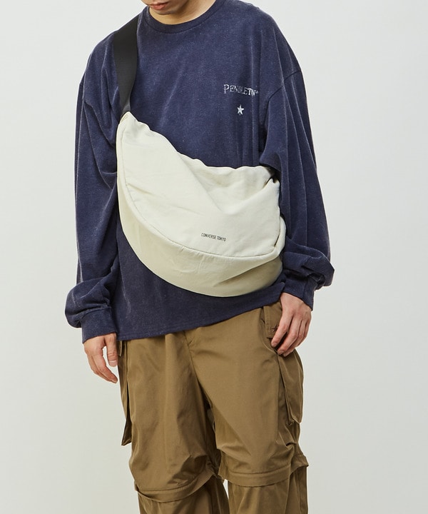 NYLON PADDED SHOULDER BAG (LL) 詳細画像 16