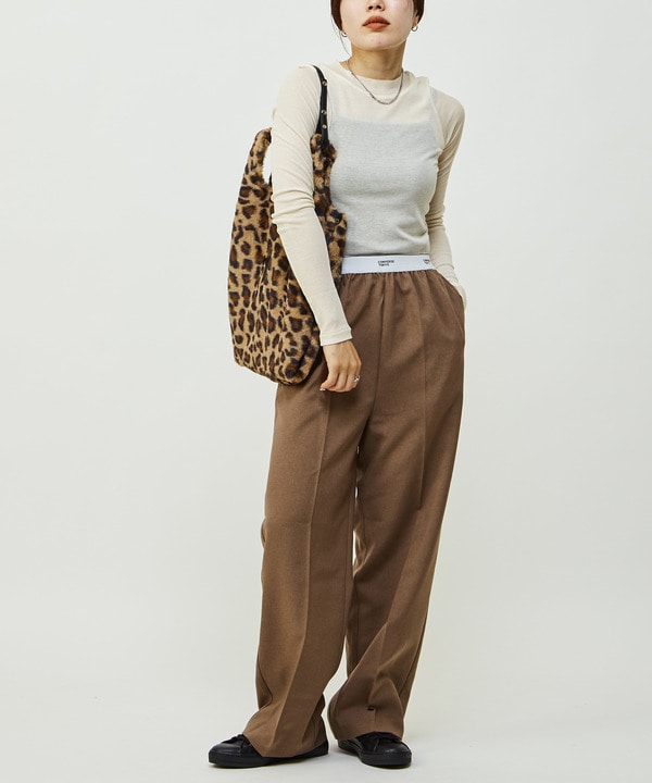 2WAY ANIMAL ECO-FUR SHOPPING TOTEBAG 詳細画像 3