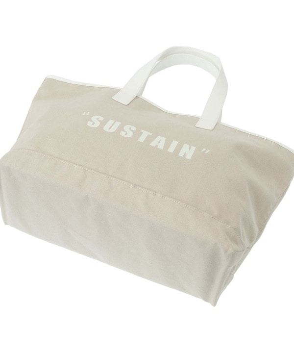 【SUSTAIN】KAPOK RECYCLE LEATHER TOTEBAG 詳細画像 12