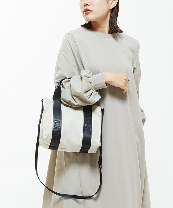 【SUSTAIN】KAPOK RECYCLE LEATHER SHOULDER BAG 詳細画像 3